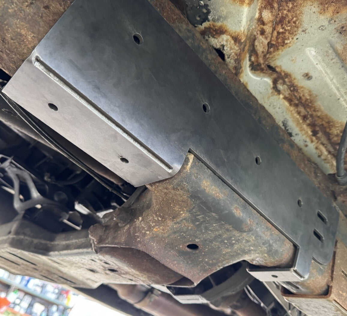 2003-2008 Dodge Ram 2500 3500 CREW SHORT BED Cummins Frame Rail Rust Repair FRONT