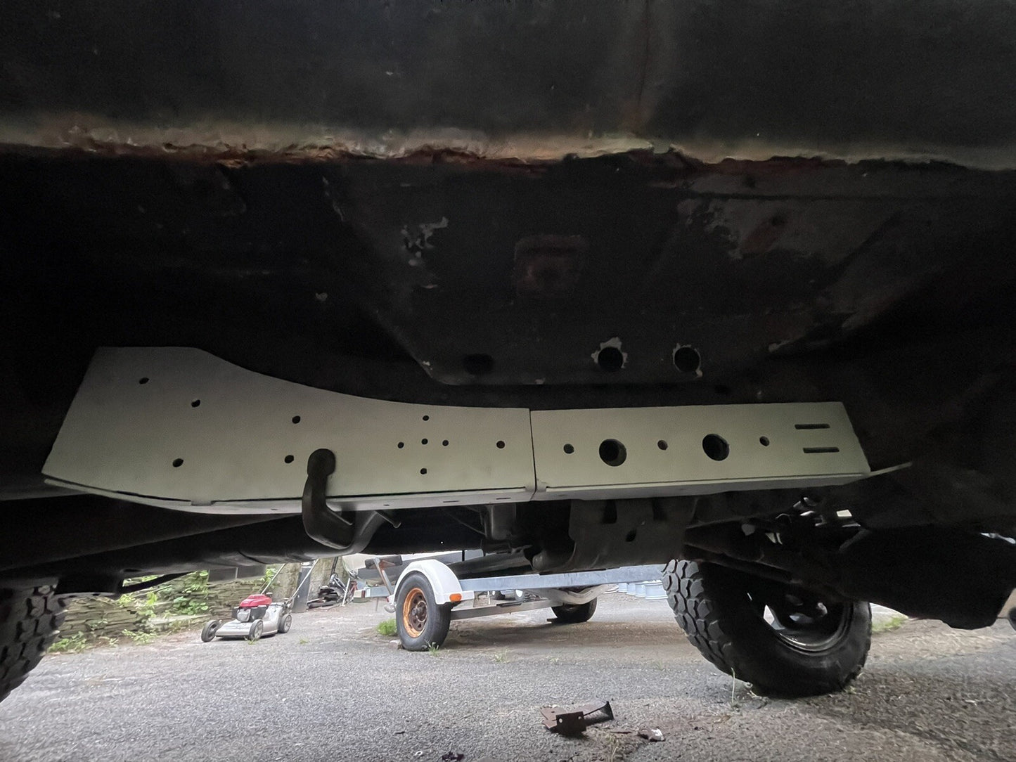1994-2002 Dodge Ram 2500 3500 2nd Gen REG CAB LONG BED Frame Rail Rust Repair Middle