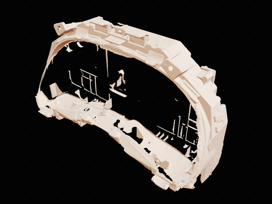 2008 Infiniti G37s Gauge Cluster Scan STL 3D SCAN