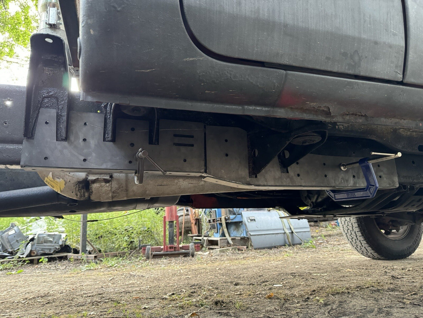 1994-2002 Dodge Ram EXT CAB LONG BED Frame Rail Rust Repair Middle