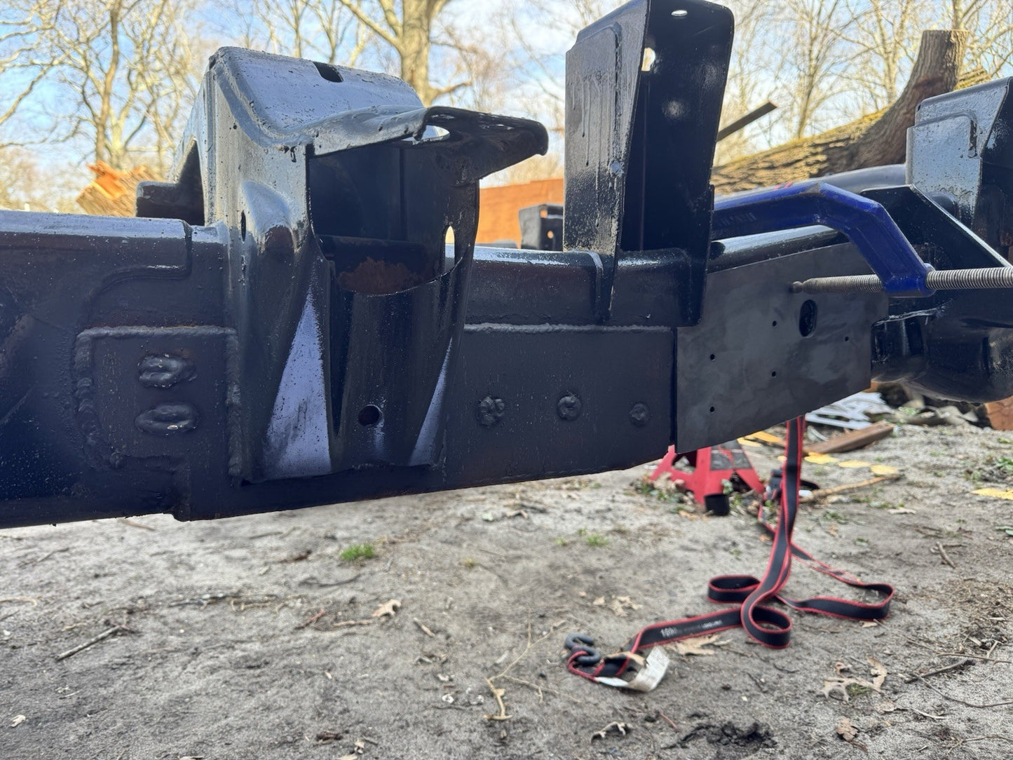 2003-2008  Dodge Ram 2500 3500 LONG BED Cummins Frame Rail Rust Repair Middle Rear