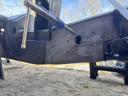 2003-2008  Dodge Ram 2500 3500 LONG BED Cummins Frame Rail Rust Repair Middle Rear