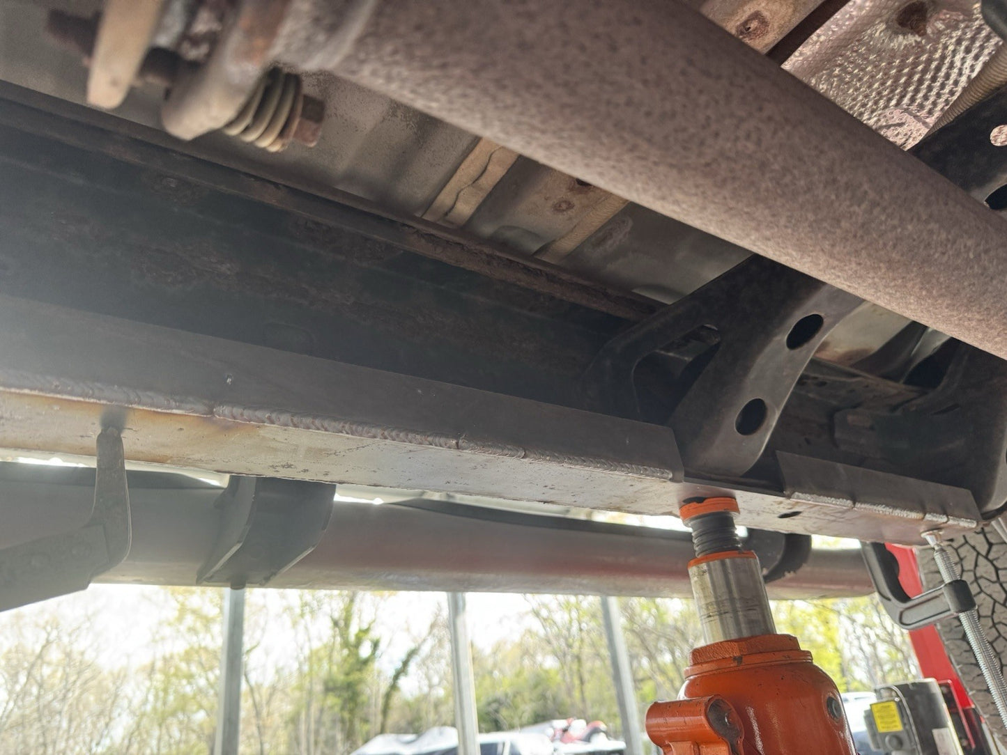 2005-2015 Toyota Tacoma Frame Rail Rust Repair Kit Middle Section Under Doors