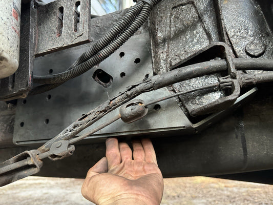 1994-2002 Dodge Ram EXT CAB LONG BED DRIVER Frame Rail Rust Repair Leaf Perch