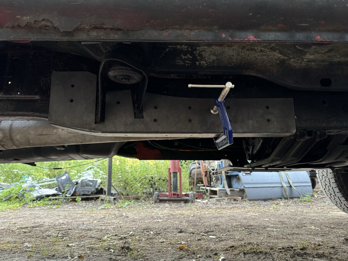 1994-2002 Dodge Ram EXT CAB LONG BED Frame Rail Rust Repair Middle