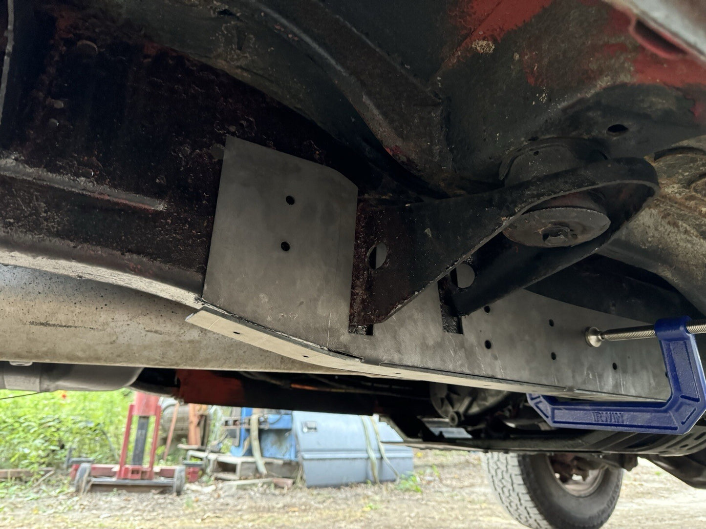 1994-2002 Dodge Ram EXT CAB LONG BED Frame Rail Rust Repair Middle